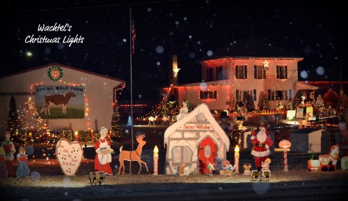 Wachtel’s Christmas Light Display – Drive Thru Display in Holmes ...